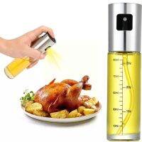 hotx【DT】 100ml Bbq Bottle With Scale Glass Vinegar Condiment Spray Dispenser Soy Seasoning Sau J2z6