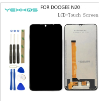 100 Asal Baru 6.3 Inci Undoogee N20 LCD dan Digitizer Skrin Entuh N20 Doogee PRO Y9 Plus Penggantian Efon