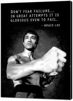 1ชิ้นศิลปะบนผืนผ้าใบสำหรับติดกำแพงคำพูดสร้างแรงบันดาลใจทันสมัย BruceLee กังฟูสำหรับห้องนั่งเล่นพื้นหลังสีดำงานศิลปะอุปกรณ์ตกแต่งห้องนอนสำหรับผนังกรอบโปสเตอร์แรงบันดาลใจ