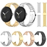 Stainless Steel Strap for Google Pixel Watch Band Pixel Watch Metal Links Band Active Bracelet Replacement Smartwatch Wristbands