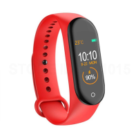 M4 Smart Watch Band นาฬิกาวัดชีพจร ความดัน ระดับออกซิเจนในเลือดนับก้าว Smartband M4 Fitness Tracker (พร้อมส่ง)