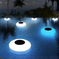 Pond Light Pond Colorful Led Multi Modes Underwater Lamp Garden Solar Lighting Inflatable Floating Swimming Pool Light Wholesale