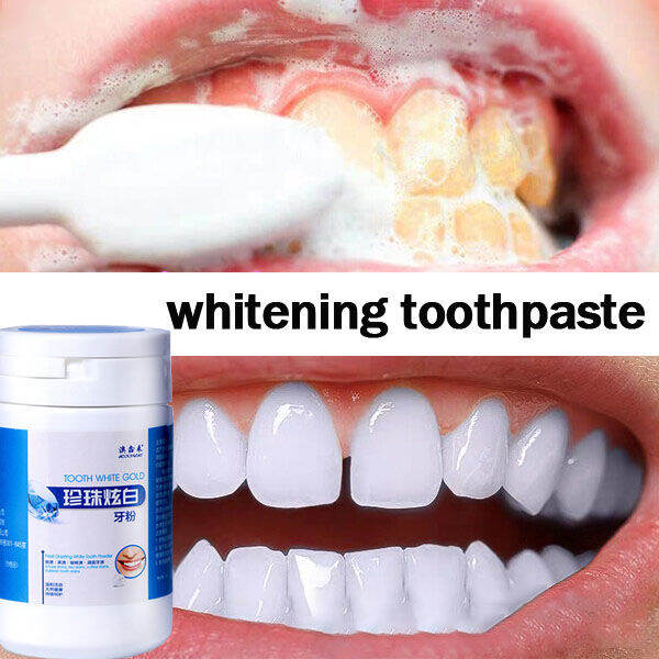 Pearl Tooth Powder Deep Clean Whitening Teeth Care 50g Oral Hygiene 