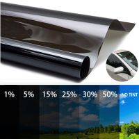 [New Changes]300X50Cm Black Car Window Tint Film Glass 5 -50 Roll Car Auto Window Tinting Film For Home Solar UV Protector Sticker Film