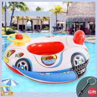 Inflatable Swimming Rings Baby Water Play Games Seat Float Boat Child Swim Ring Accessories Water Fun Pool Toys