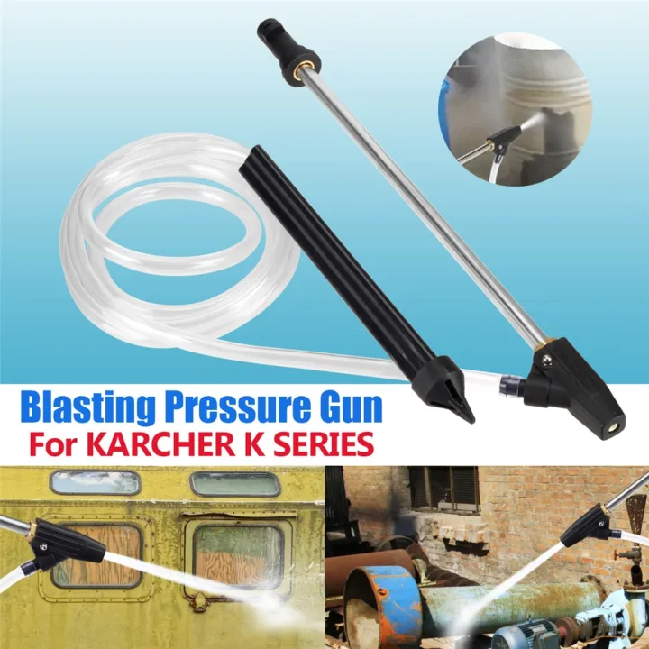 Portable Washer Sandblasting Sand Blaster Wet Blasting Kit For Karcher