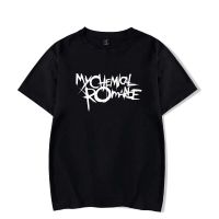 Alimoo Punk Band MY CHEMICAL ROMANCE Men &amp; Women Cotton T-shirt Unisex Tops Big SizeXS-4XL 617D1