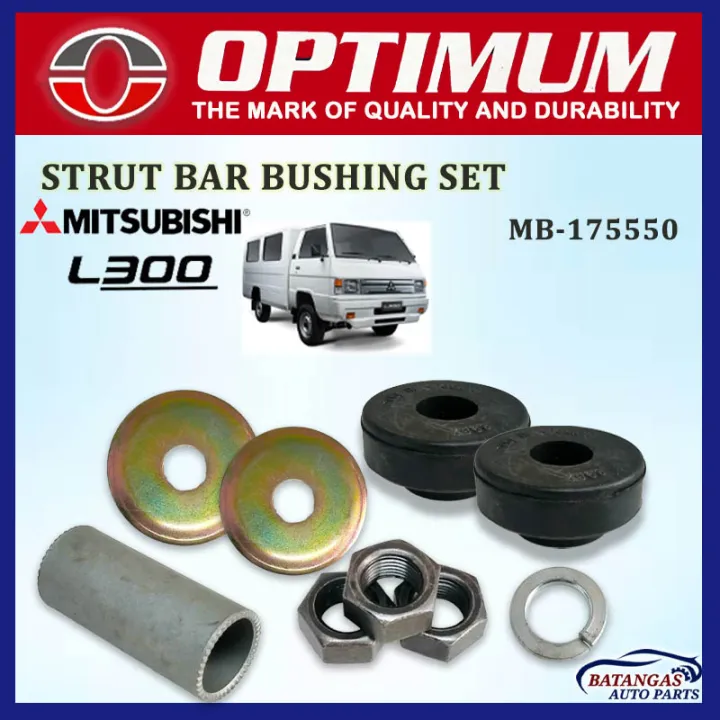 OPTIMUM STRUT BAR BUSHING KIT MITSUBISHI L300 PN MB175550 Lazada PH