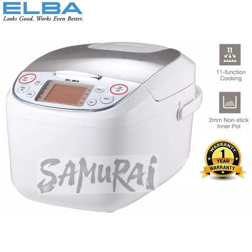 elba 1.8 l microcomputer rice cooker