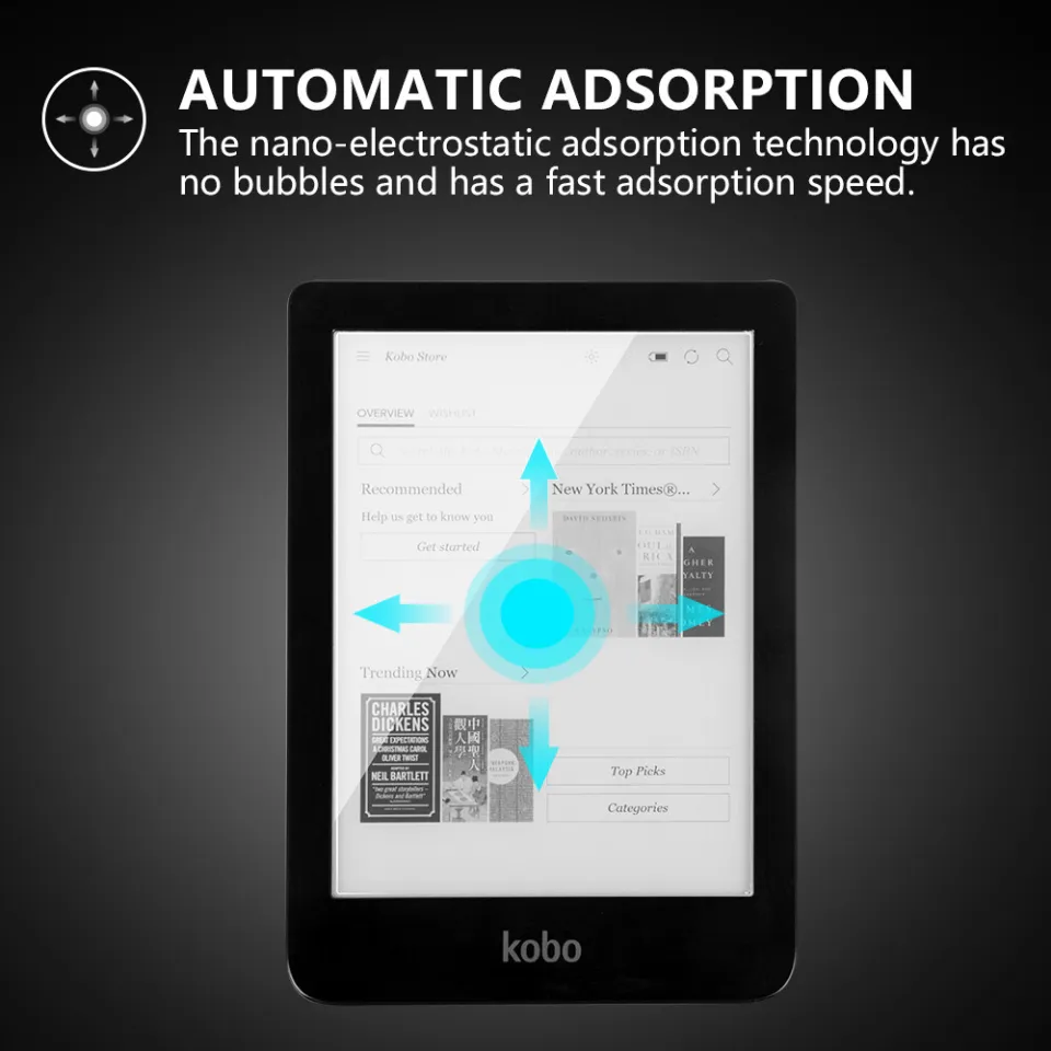 E-book Screen Protector For Kobo Clara 2E 6.0'' 2022 Tempered