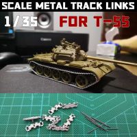 135 Scale Metal Track Links สำหรับ T-55 Type 59 Type 69 Tank Model W Metal Pin