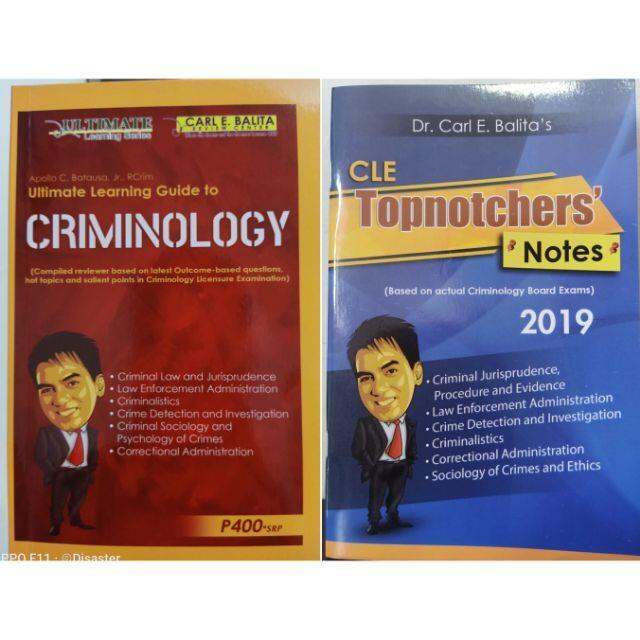 CRIMINOLOGY REVIEWER 2 BOOKS (Red And Blue) | Lazada PH