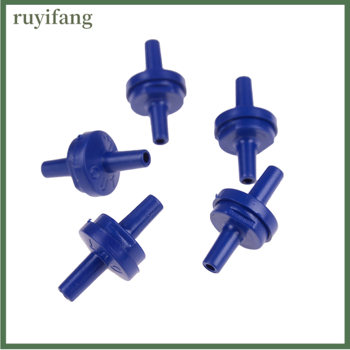 ruyifang-5ชิ้น-เซ็ต-aquarium-fish-tank-air-pump-ตรวจสอบวาล์ว-one-way-non-return-valve