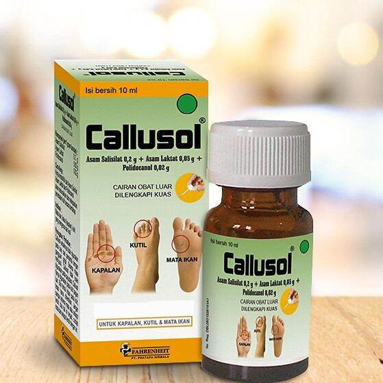 Callusol Ml Obat Tetes Kesehatan Kalusol Untuk Mengatasi Sakit Kulit Mata Ikan Kutil Kapalan