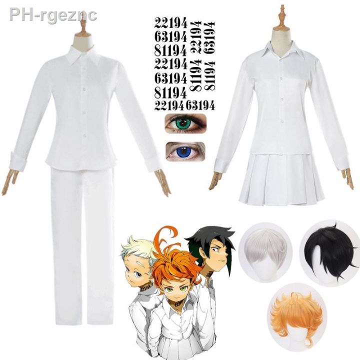 Anime The Promised Neverland Norman Ray Cosplay Costume