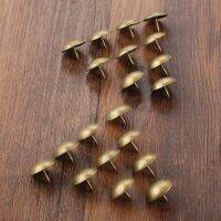 ☽❀ 20Pcs Antique Brass Upholstery Nail 18x15mm Jewelry Gift Box Sofa Furniture Decorative Tack Stud Pushpin Doornail Hardware