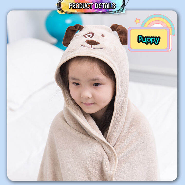 Baby cartoon bath online towel