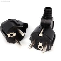 Eu AC Power Adapter Socket 16A 250V Connector Cable Electrical Plug White Black Male Converter Adaptor Detachable Plug