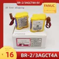 ใหม่/ดั้งเดิม☃☂แบตเตอรี่3AGCT4A BR-2ของแท้ใหม่หน่วยความจำสำรอง FANUC FANUC 6V