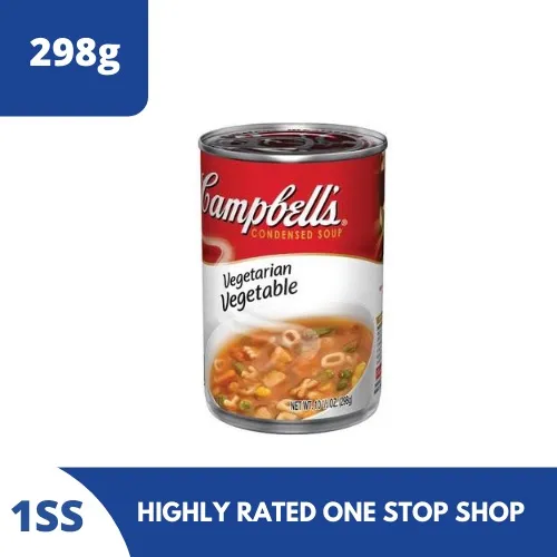 Campbell's Condensed Vegetable Soup 298g Lazada PH