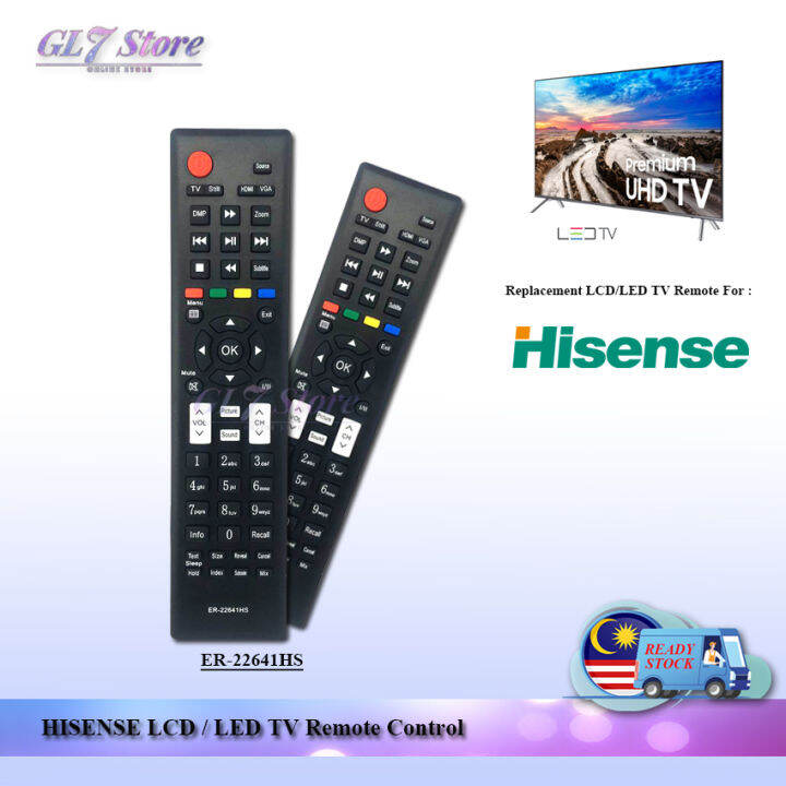 HISENSE LCD LED TV REMOTE CONTROL ER22641HS REMOTE TV HISENSE TV