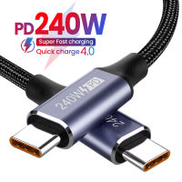 PD3.1 240W Kabel Pengecasan Cepat untuk S22 Samsung Galaxy USB Jenis C Kabel untuk Pro 48V 5A Xiaomi POCO 123M