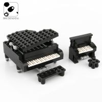 {Icc toy}City Art Classic Piano Friend Building Blocks Parts Icc toyel Model Mini Brick Pianist Family Aberdeen ของเล่นเพื่อการศึกษาสำหรับเด็ก