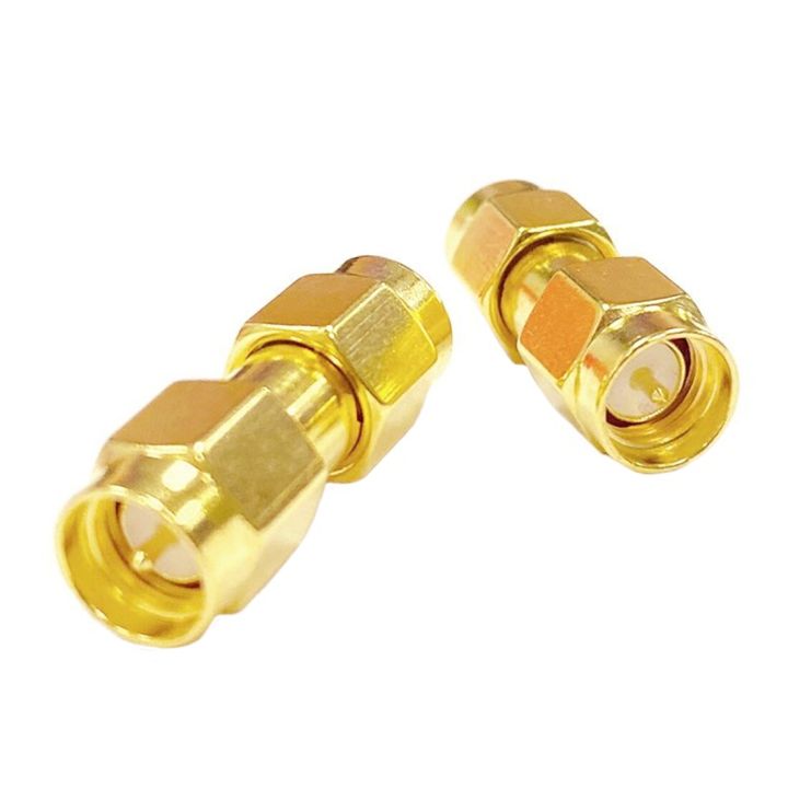 1pc-sma-male-switch-male-plug-straight-rf-coax-coupler-connector-wholesale-fast-shipping-for-wifi-adapter-electrical-connectors
