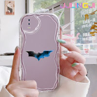 Jjlingji เคสสำหรับ VIVO Y93 Y95 Y91i Y91เคสแฟชั่นลายค้างคาวเคสมือถือกันกระแทกแบบใสนิ่มที่สร้างสรรค์เคสโปร่งใสลายกล้องถ่ายรูปซิลิกาเจลป้องกัน