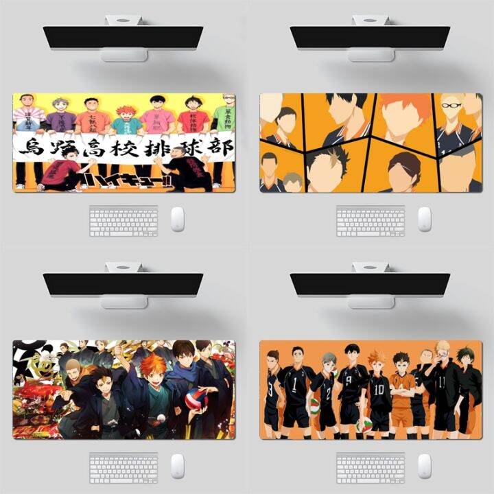 Anime Haikyuu Love Volleyball Large Mousepad Gamer XL Gaming Mouse Pad