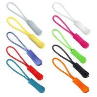 10/20Pcs Zipper Pulls Replacement Colorful Zipper Tags Strong Nylon Cord Extender for Backpack Jackets Luggage Purses Sweatshirt Door Hardware Locks F