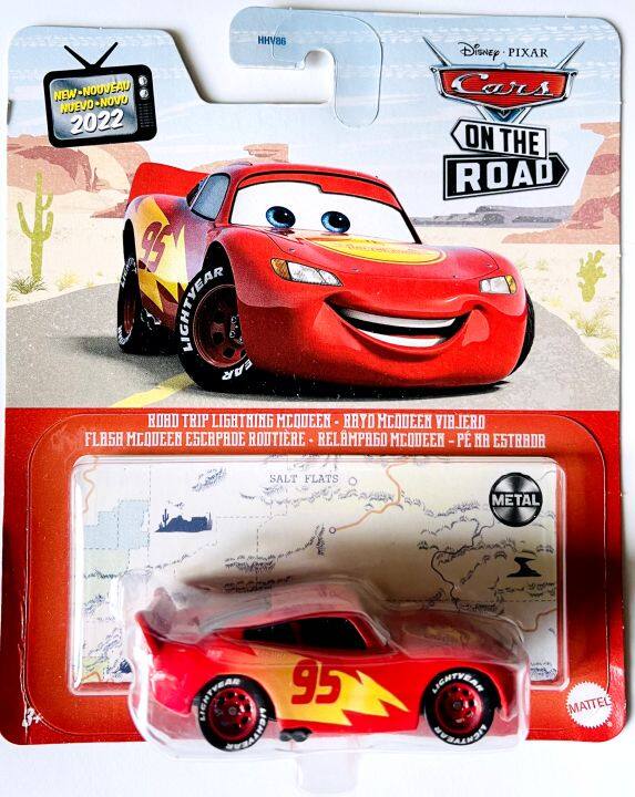 Mattel DisneyCars - On The Road - Road Trip Lightning McQueen | Lazada PH