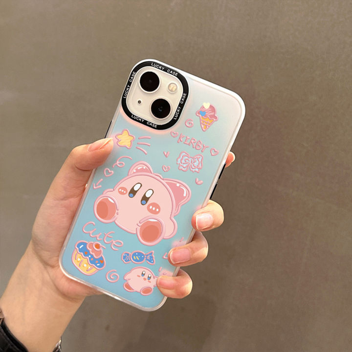 สำหรับ-samsung-star-kirby-เลเซอร์น่ารัก-เคสโทรศัพท์มือถือ-สำหรับรุ่น-for-samsung-a73-a53-sg-note8-sg-note9-sg-note10-sg-s20fe-sg-s21fe