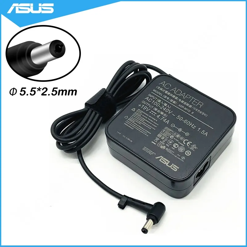 brand new♗▭ Laptop Charger 19V  90W  AC Adapter Power Supply  For Asus A52F A53E A53S A53U A55A X42EI X550Z X450VC X55C X55VD | Lazada PH