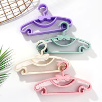 51020pcs Kids Clothes Hanger Racks Portable Plastic Display Hangers Windproof Children Coats Hanger Baby Clothing Organizer