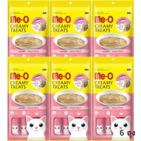 ขนมแมวเลีย มีโอ รสคัตสีโอะ สำหรับแมวอายุ1เดือนขึ้นไป (6ถุง) Cat Treat Creamy Katsuo Flavor for Cat 1 month+ (6 packs)