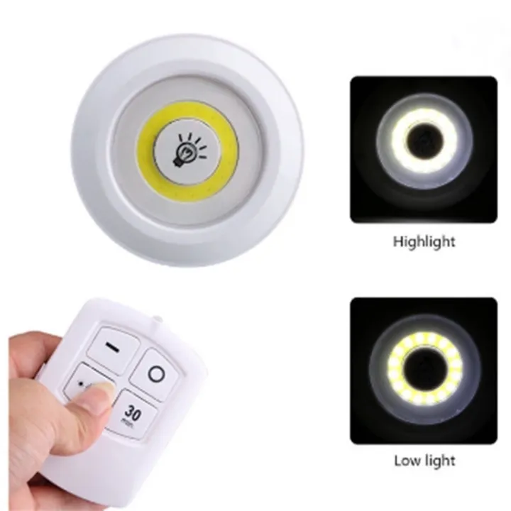 【Ready Stock】 Dimmable LED Under Light with Remote Control