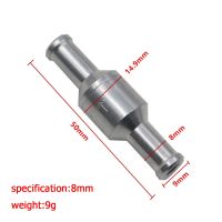 Aluminium Alloy Petrol Diesel Valve Universal Fuel Check Valve Aging Resistance Multi function for Helicopters Ships Motorcycles