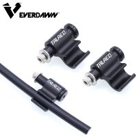 ☬ 5pcs Mountain Bike Aluminum Alloy Wire Seat Transfer Seat Oil Pipeline Fixed Plug Transfer Seat Frame Jumper