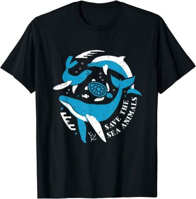 Ocean Conservation Save The Sea Animals T-Shirt