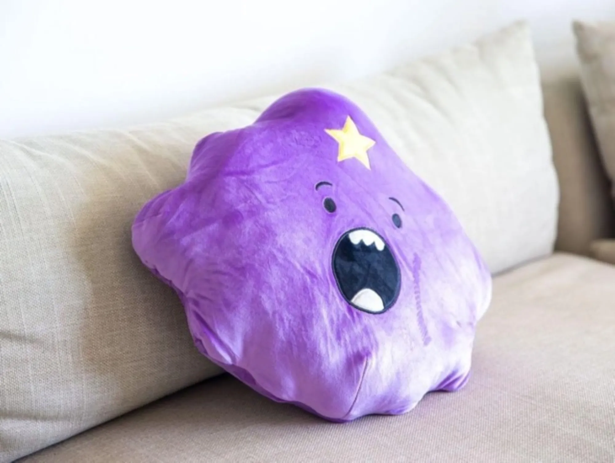 Home & Kitchen MINISO Adventure Time Lumpy Space Princess Plush Back