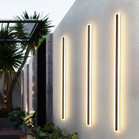 LED Outdoor Wall Light Waterproof IP54 Wall Light Modern Porch Garden Long Wall Lamp &amp; Indoor Bedroom Bedside Decoration Lightin