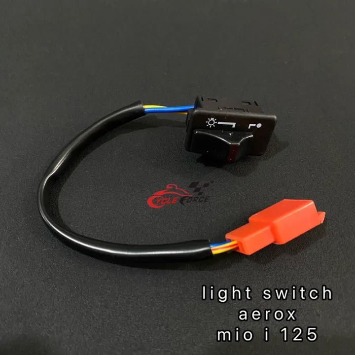 motorcycle headlight switch for aerox or mio i 125(one switch of the