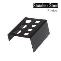 ；‘【；- 1PCS Stainless Steel/Plastic Tattoo Ink Cup Holder Stand 7 Holes Supply Women Makeup Accessories Skin Beauty Hot Tattoo Supplies