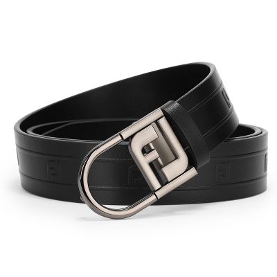 Leather belt for golf for men and women