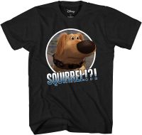 Disney Pixar Up Dug Squirrel Adult Tshirt