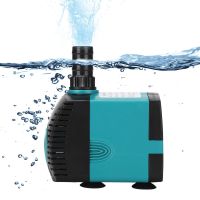 [Trust Family Life Store] EU Plug 3-60W 220V-240V Aquarium Submersible Water เครื่องสูบน้ำ Fountain Filter Fish Pond Ultra-Quiet Water Pump Side Pump Tank Fountain