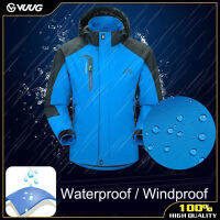 VUUG Softshell แจ็คเก็ตเดินป่าสำหรับผู้ชาย,เสื้อกันลมกันน้ำสำหรับกิจกรรมกลางแจ้งเสื้อกันลมแคมปิ้งเดินป่าสำหรับปีนเขาเสื้อแจ็คเก็ตสำหรับล่าสัตว์