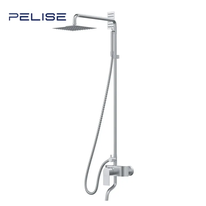 Pelise by Mitsushi 304 Stainless Steel Bathroom Shower Set Hot and Cold