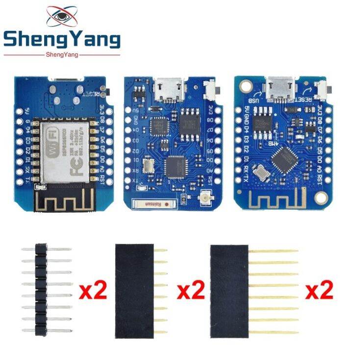 wemos-d1-mini-pro-v3-0-nodemcu-4mb-16mb-bytes-lua-wifi-internet-of-things-development-board-based-esp8266-ch340g-nodemcu-v2
